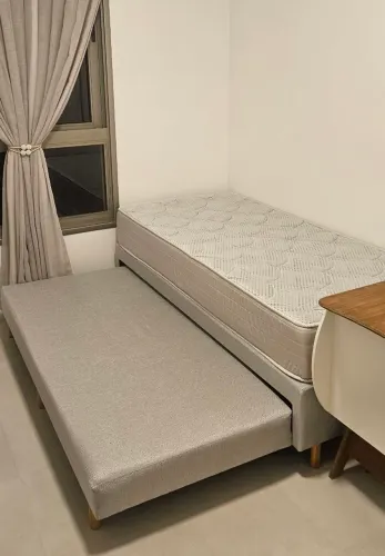 Cama solteiro bicama