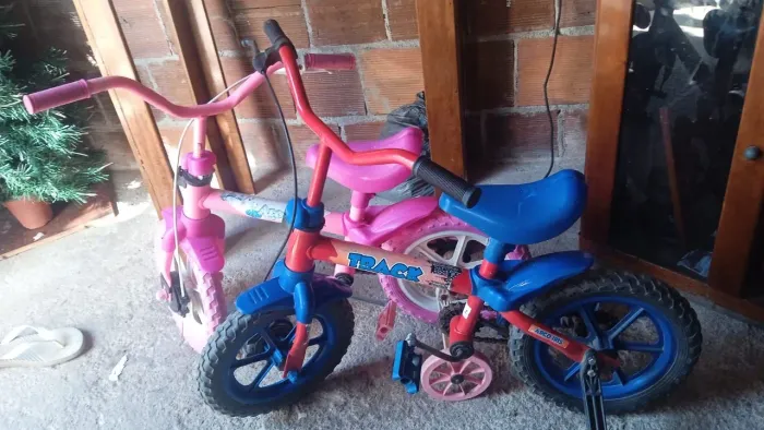 bicicletas azul infantil 