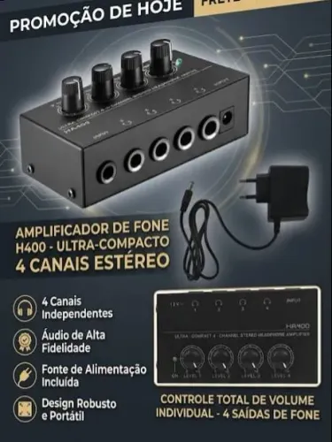 Amplificador de fone