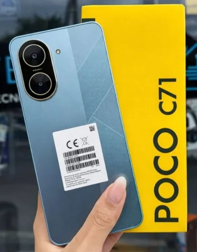 Celular POCO C71 128GB Lacrado Original com Garantia 