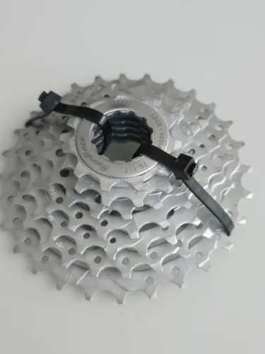 Cassete 7v Sunrace modelo antigo, raro, Modelo similar aos STX Shimano anos 90