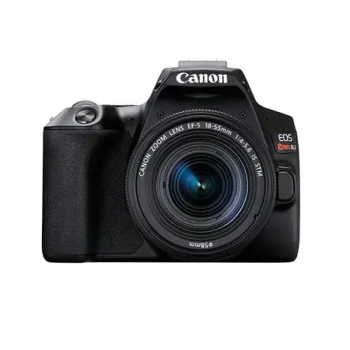 Camera Canon SL3 com lente 18-55