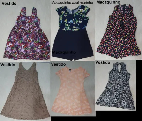Lote Conjunto de Roupas tamanho 38/40