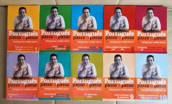 Livros - Coleção Português Passo a Passo (Pasquale Cipro Neto) + Col. Desafios Língua Viva