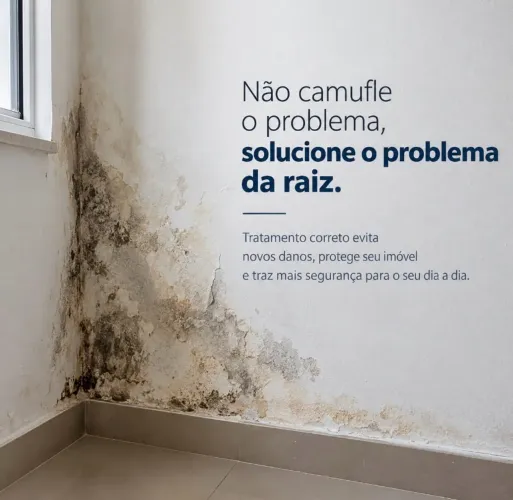 Infiltração, umidade é mofo
