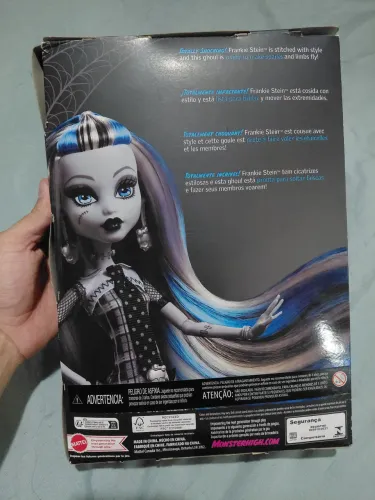 Monster high frankie stein reel drama (caixa)