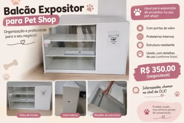 Balcão Expositor