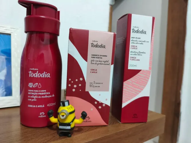 Kit Natura Cereja e avelã