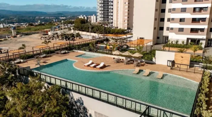 Apartamento no Residencial Atmo, com 115m², 3 Suites, andar alto e vista permanente, em ex