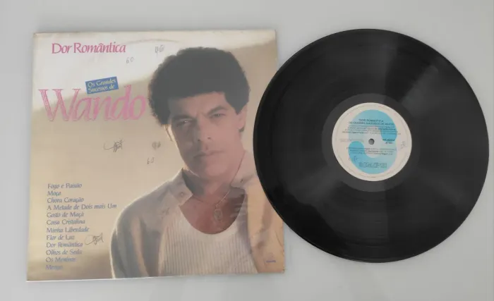 LP Disco vinil Wando Dor Romântica