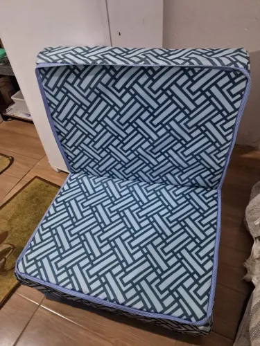 Puff/colchonete/cama solteiro Ortobom 3 em 1 com travesseiro
