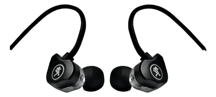 Fones de Ouvido In-ear Mackie CR-Buds+ Preto com Microfone 1.3m