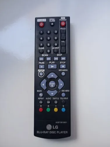Controle LG/ blu-ray disc player