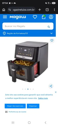 Air fryer tamanho família