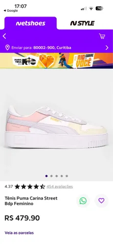 Tênis Puma original 