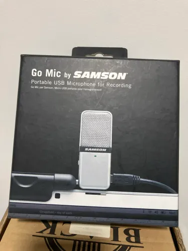 Microfone USB samson go mic