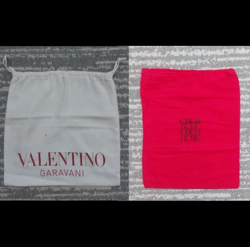 Dust bag Valentino e Carolina Herrera