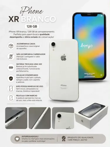 iPhone XR branco