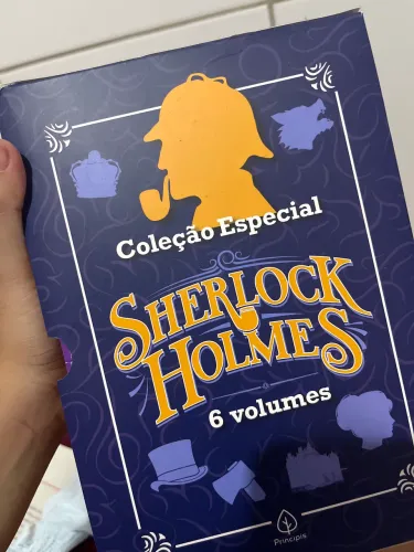 Box livros sherlock holmes coleção especial