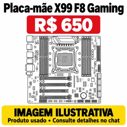 Placa-mãe X99 F8 Gaming