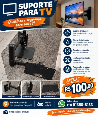 Suporte Articulado para TV