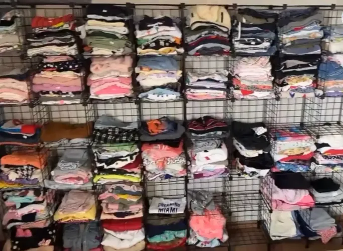 Prateleira Organizadora 30 Nichos Preta Grande