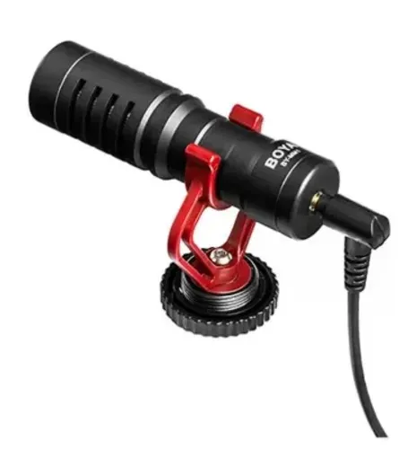 Microfone Boya com Braço articulado