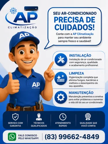 Instalação e manutenção de ar-condicionado 