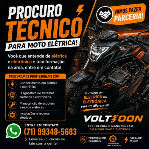 Técnico moto elétrica