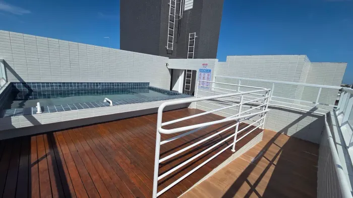 Apartamento no Cristo, elevador e lazer