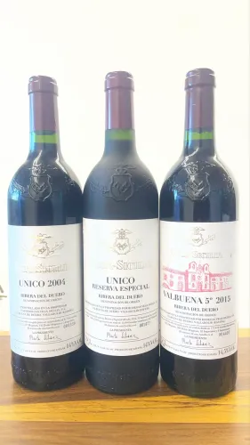 Kit Vinhos Vega Sicília safras históricas