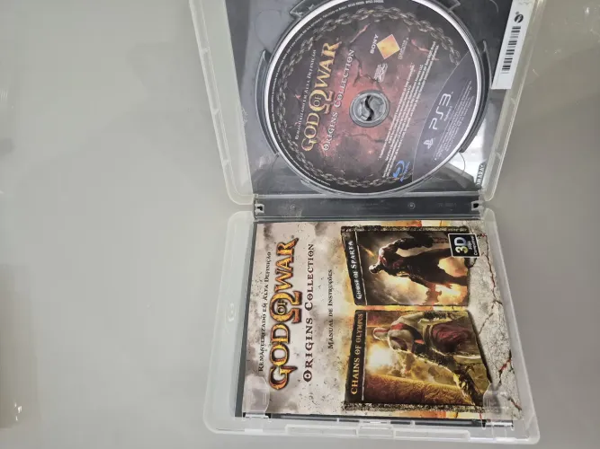 GOD OF WAR ORIGINS COLLECTION PS3 mídia física