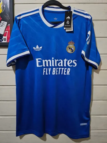 Camisa Real Madrid III Azul (Nova)