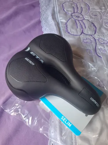 Banco de bike GTA Gel Confortável (Zerado) selim confortavel - Entrego hoje