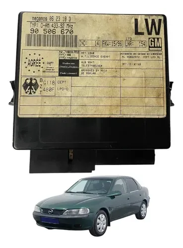 Modulo Alarme Conforto Vectra Gls 1996 1997 1998 1999 2000