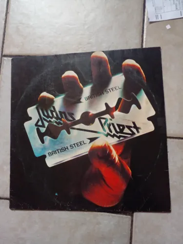 Capa do Lp Vinil Judas Priest British Steel