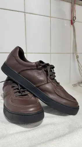 Sapato masculino couro
