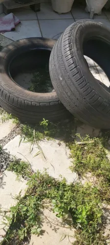 Pneus usados.
