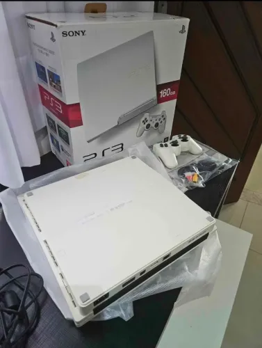 PLAYSTATION 3 Slim Branco Japonês