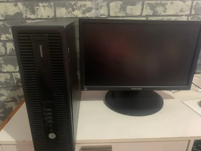 Computador HP 8 ram + placa de vídeo