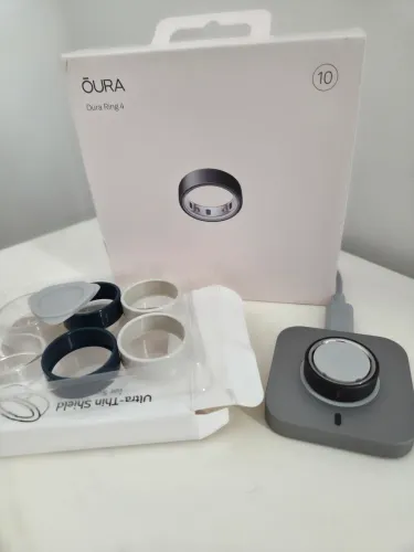 Oura Ring 4 Tamanho 10 - 1 mês de uso