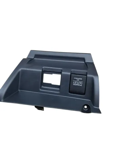 Acabamento Moldura Tomada 12v Honda Fit Wrv 2015 2016 A 2021 Preto
