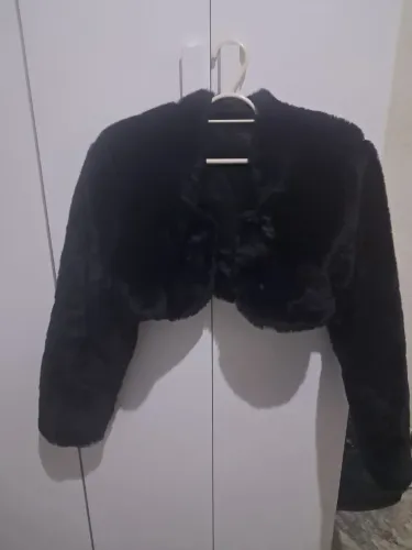 Casaco de pêlo juvenil veste 12/14 anos