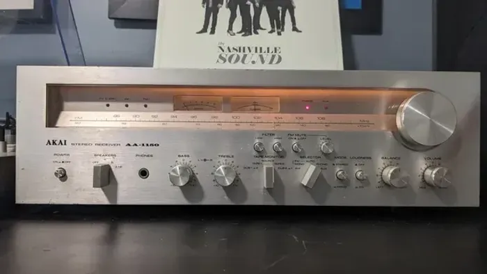 Receiver Akai 1150 ACEITO FONE HIFIMAN