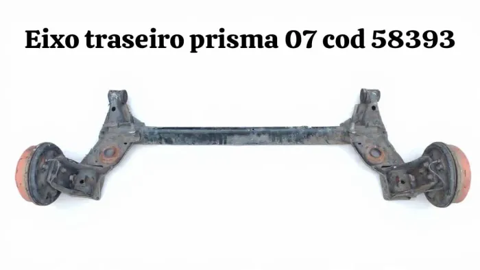 Eixo traseiro Prisma 07