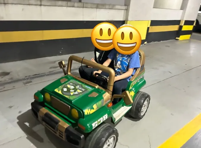 Jipe carrinho elétrico