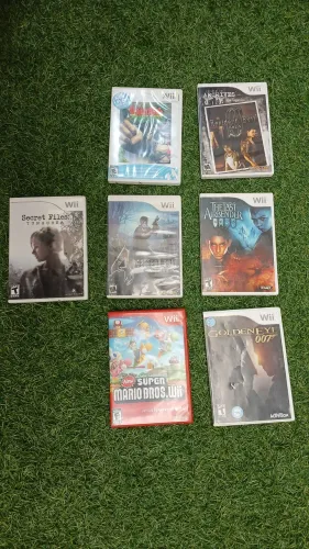 Lote de videogames Wii