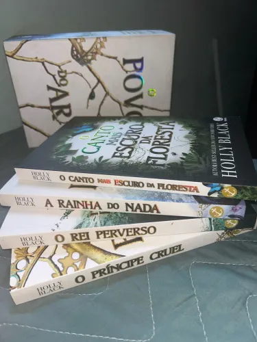 BOX/KIT O POVO DO AR - 4 livros HOLLY BLACK