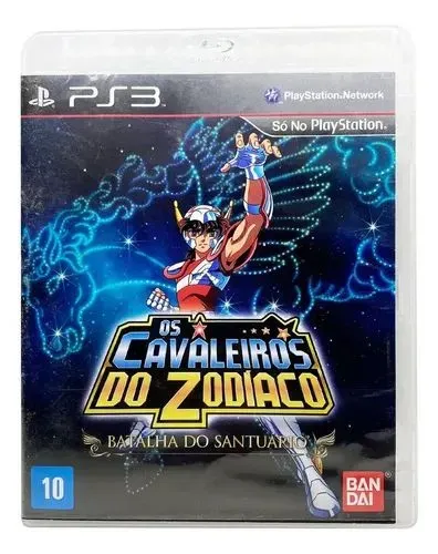 Cavaleiros Do Zodiaco Batalha Do Santuario ps3 original