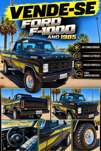Ford F-1000 Super Diesel / Super Diesel Turbo 1985